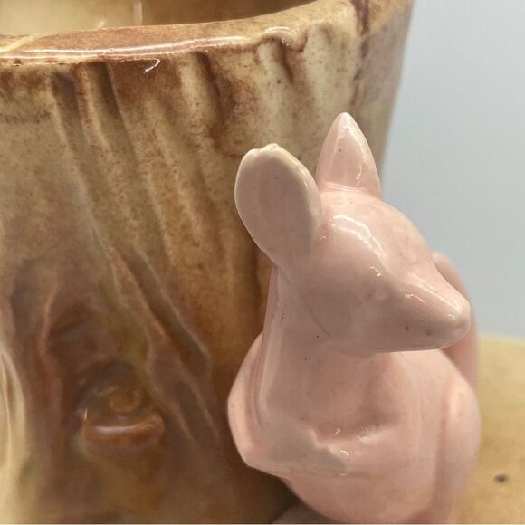 Vintage Kangaroo and Log Planter Morton Pottery 1950s - Picture 5 of 10